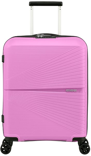 American Tourister Airconic Spinner 55/20 TSA Pink Lemonade suitcase.