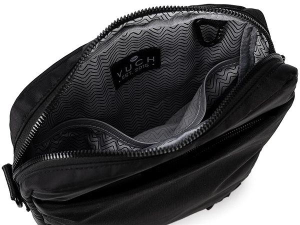 VUCH Arllo Black Shoulder Bag.