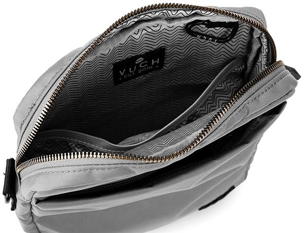 VUCH Arllo Grey Shoulder Bag.