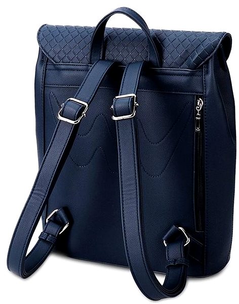 VUCH Joanna Diamond Blue Backpack.
