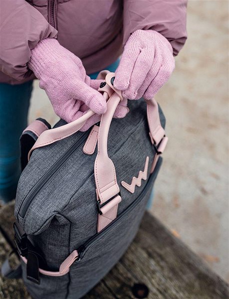 VUCH Lien Grey Backpack.
