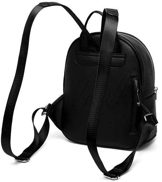 VUCH Ruith Black Backpack.
