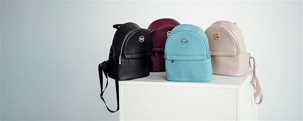 VUCH Ruith Black Backpack.