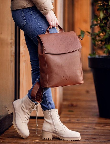 Backpack VUCH Gioia Brown.