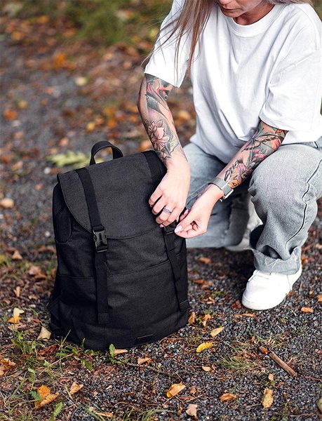 Hiking backpack VUCH Corbin Big Black .
