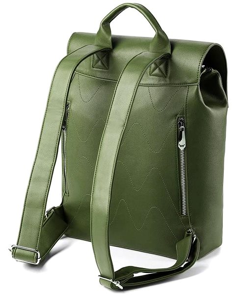 VUCH Gioia Green Backpack.