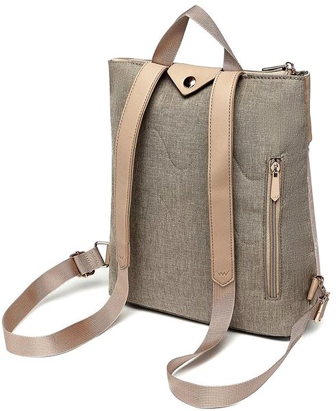 VUCH Glenn Maedow Beige Backpack.