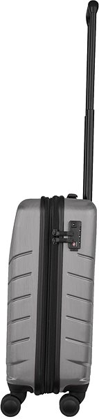 Cestovný kufor s TSA zámkom Wenger PEGASUS Carry-On, veľ. S, sivý Bočný pohľad