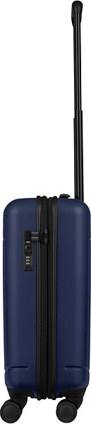 Cestovný kufor Wenger BC PACKER S, modrý Bočný pohľad