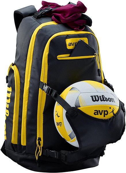 Športový batoh Wilson AVP Backpack Bočný pohľad