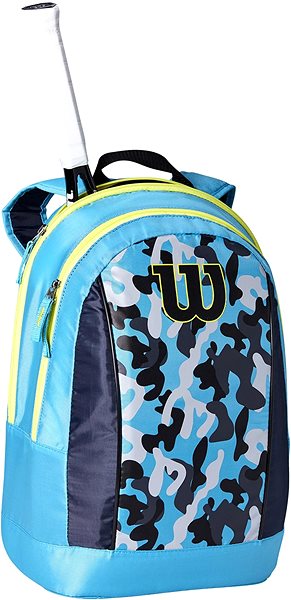 Športový batoh WILSON JUNIOR BACKPACK modrý Bočný pohľad
