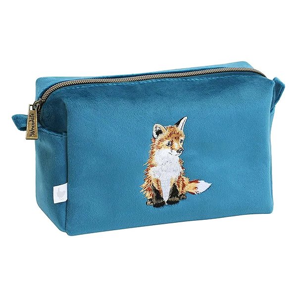 Cosmetic bag Wrendale Designs Embroidered cosmetic bag Fox .