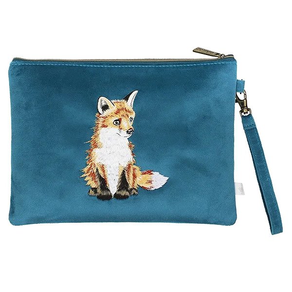 Cosmetic bag Wrendale Designs Embroidered cosmetic bag Fox .