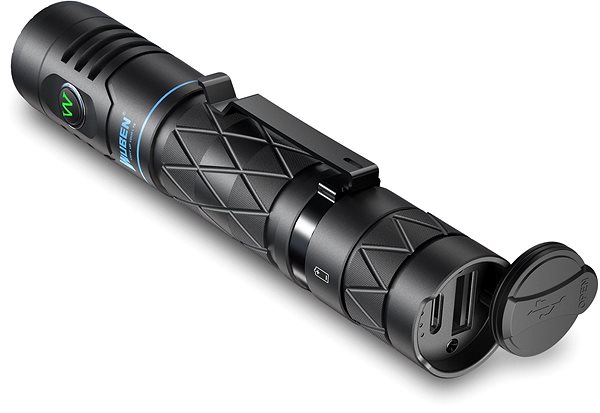 Flashlight Wuben E12R, Black Features/technology
