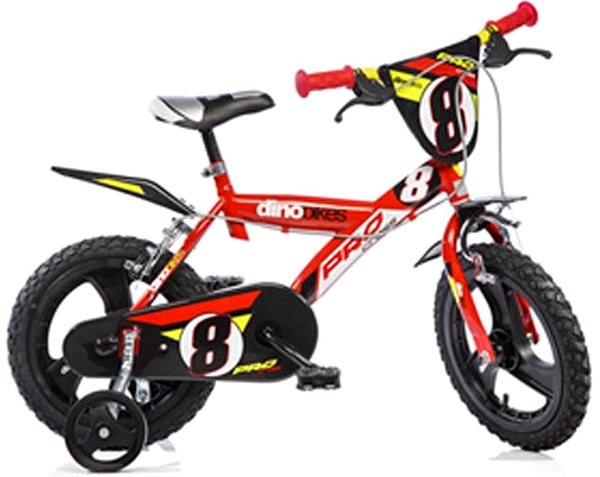 Detský bicykel Dino bikes 163GLN červený 16