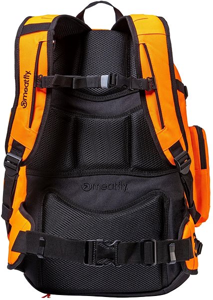 Městský batoh Meatfly Wanderer Safety Orange 28 L ...