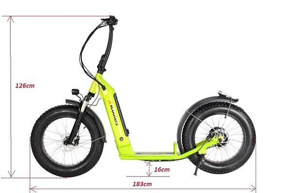 Elektrická kolobežka X-scooters XT08 48V Li – zelená ...