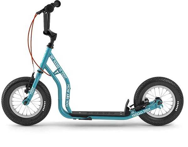 Scooter Yedoo Tidit tealblue Side view