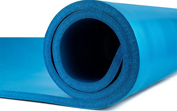 Fitness szőnyeg Zipro Exercise mat 15mm blue ...