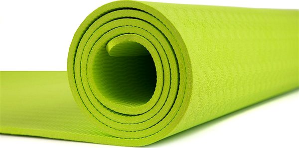 Fitness szőnyeg Zipro Exercise mat 6mm lime green ...