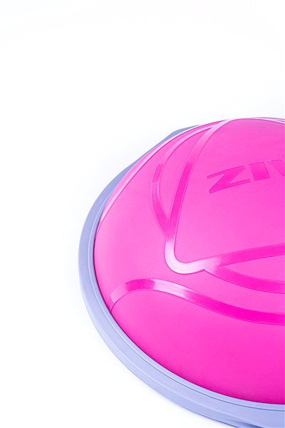 Egyensúlyozó félgömb ZIVA egyensúly labda rózsaszín ...