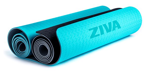 Fitness szőnyeg ZIVA habszivacs YOGA szőnyeg 6 mm, kék ...