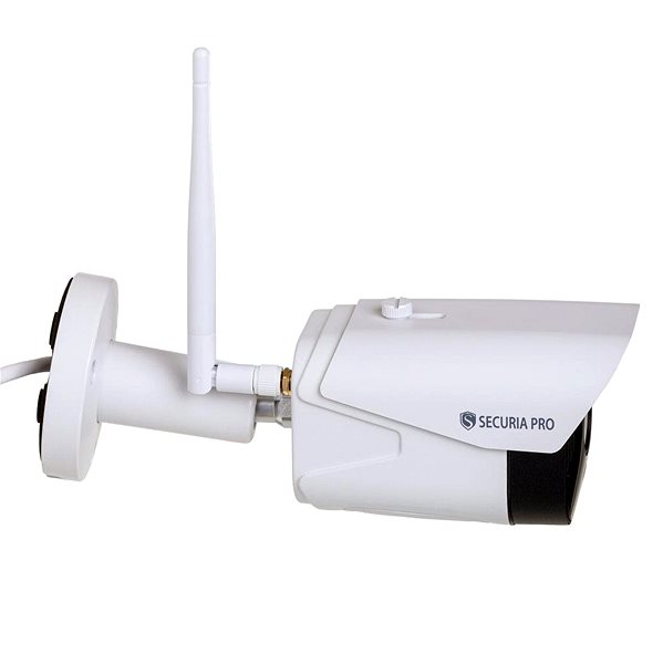IP kamera Securia Pro Reki Boční pohled