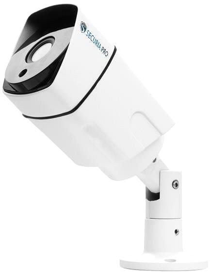 IP Camera Securia Pro AHD Camera 2MP 2.8-12mm Bullet A740TZ-200W-W Lateral view