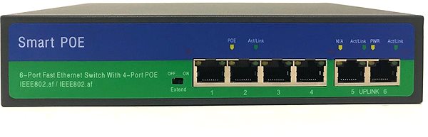 Switch Securia Pro PoE Switch 4CH +2CH N2042P Connectivity (ports)