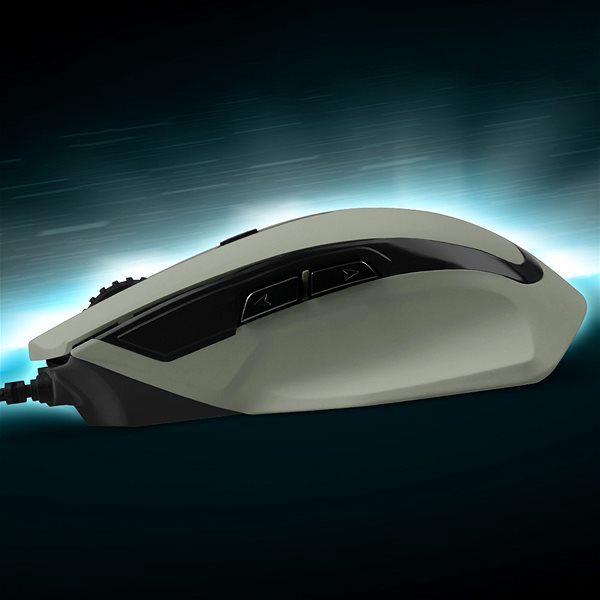 Gaming-Maus Sharkoon Shark Force II Grey ...