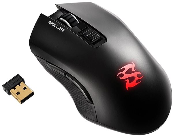 Gaming-Maus Sharkoon Skiller SGM3 Black ...