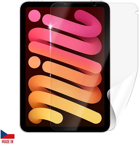 Védőfólia Screenshield APPLE iPad mini 6. 8.3 (2021) Wi-Fi kijelzővédő fólia ...