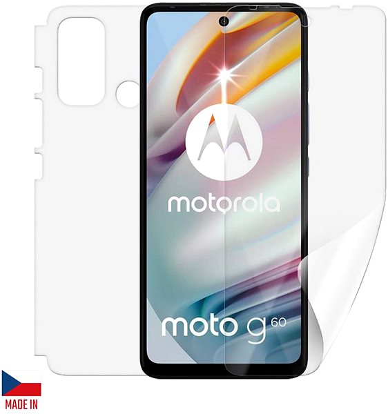 Schutzfolie Screenshield Cover für MOTOROLA Moto G60 XT2135 ...
