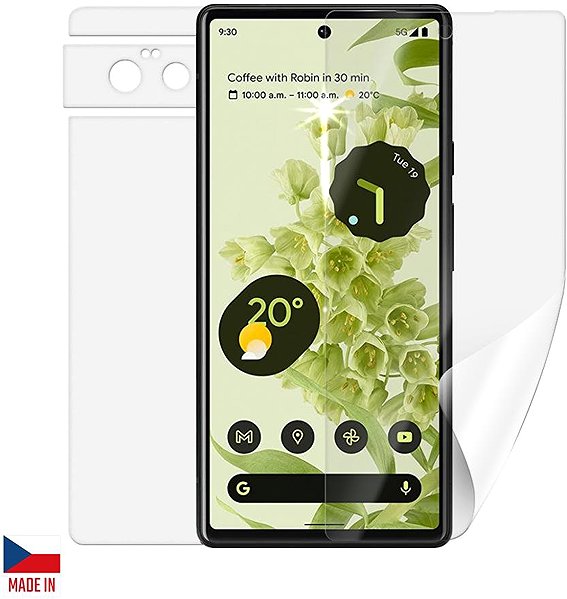 Kijelzővédő fólia Screenshield GOOGLE Pixel 6 5G kijelzővédő fólia ...