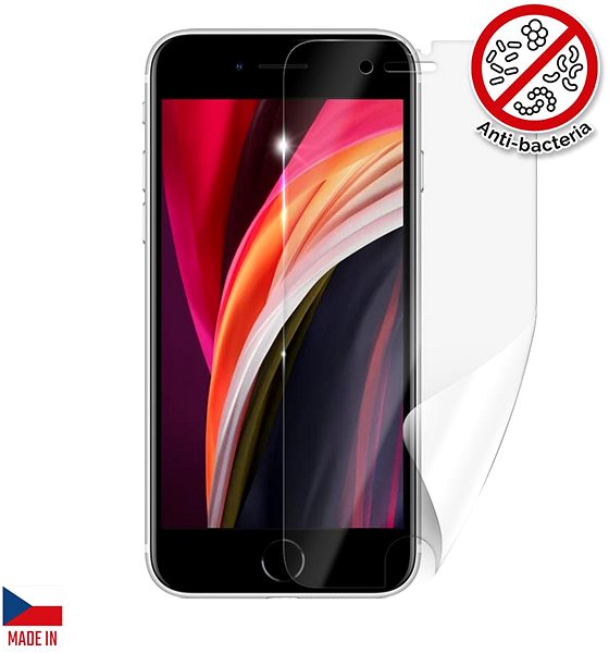 Schutzfolie Screenshield Anti-Bacteria für APPLE iPhone SE (2022) - Displayschutzfolie ...