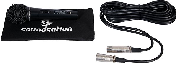 Microphone SOUNDSATION VOCAL 300 PRO Package content