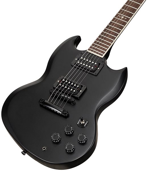 Elektromos gitár SOUNDSATION SH-HR200-MBK ...