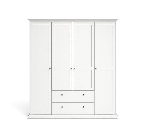 Falco Provence 369 wardrobe in white.