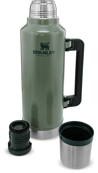 Thermos STANLEY Legendary Vacuum Flask 1.9l CLASSIC SERIES, green Screen