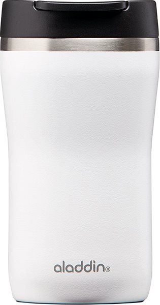 Thermal Mug ALADDIN Café Thermavac Leak-Lock™ Vacuum Thermo Mug 250ml White Screen