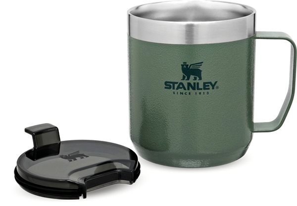 Termohrnček STANLEY Camp mug 350 ml, zelený Screen