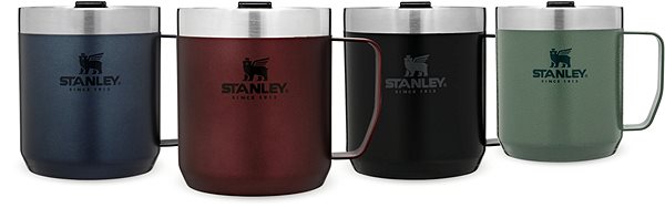 Termohrnček STANLEY Camp mug 350 ml, vínový Screen