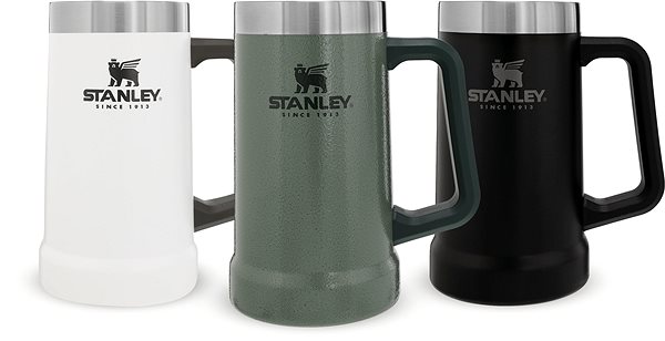 Thermos STANLEY Adventure Series Beer Mug 700ml Vacuum, Green Features/technology
