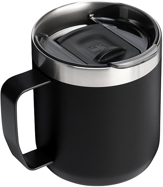 Thermal Mug STANLEY The Stay-Hot Camp Mug 350 ml/12oz Black 2.0 ...