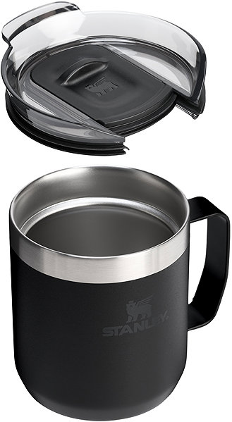 Thermal Mug STANLEY The Stay-Hot Camp Mug 350 ml/12oz Black 2.0 ...