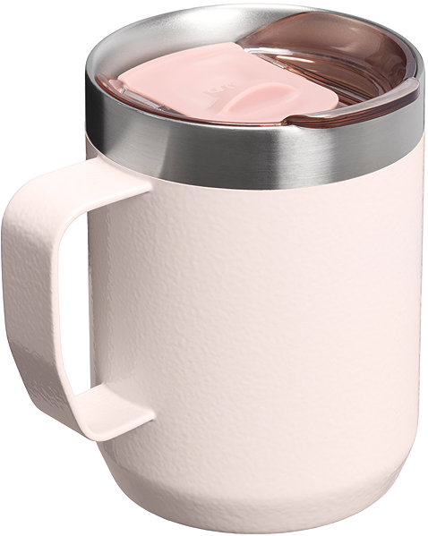 Thermal Mug STANLEY The Everyday Camp Mug 230ml/8oz Hammertone Rose Quartz ...