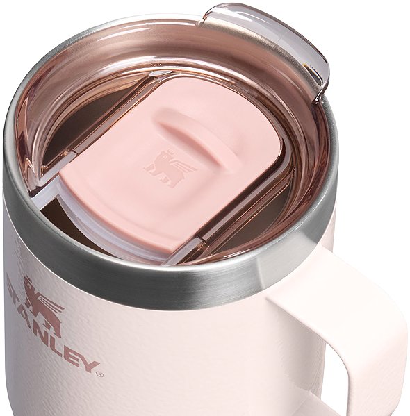 Thermal Mug STANLEY The Everyday Camp Mug 230ml/8oz Hammertone Rose Quartz ...