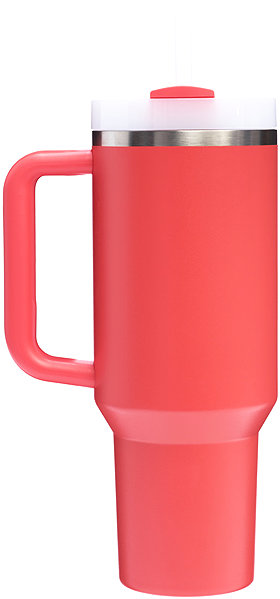 Thermal Mug STANLEY The Quencher/Cup H2. O FlowState™ Tumbler 1180 ml/40oz Hot Coral ...