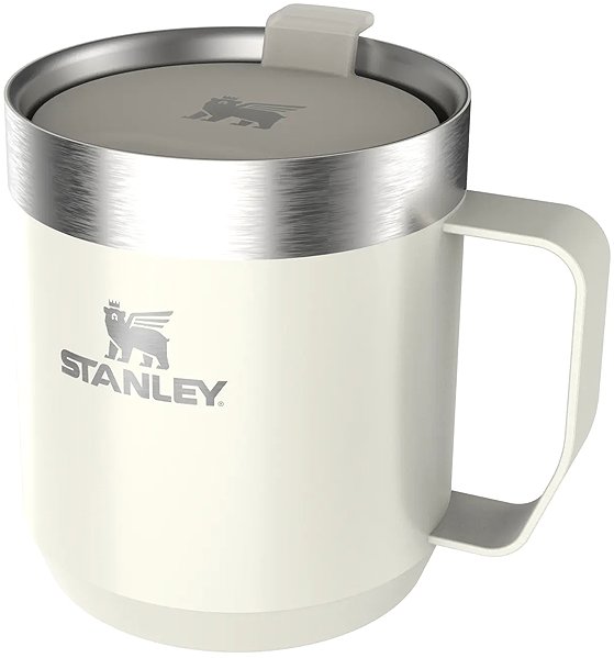 Thermal Mug STANLEY The Stay-Hot Camp mug 350 ml Cream Gloss ...