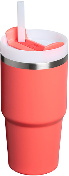 Thermal Mug STANLEY The Quencher/Cup H2. O FlowState™ Tumbler 600 ml/20oz Hot Coral ...